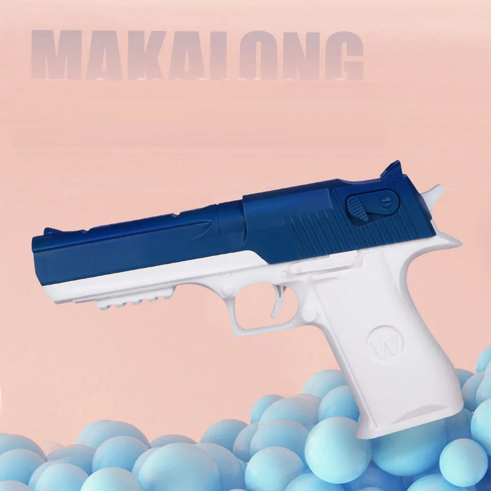 EZ Children Toy Guns Plastic Pistol Manual Handgun Toy Foam Dart Blaster Shooting Model Launcher For Boys Girls Outdoor Games