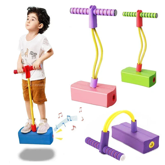 EZ Gifts for 3+Old Boys Girls Foam Pogo Jumper for Kids Outdoor Toys for Autistic Kids Toy Fun Toys Presents for Girls Autism Toys