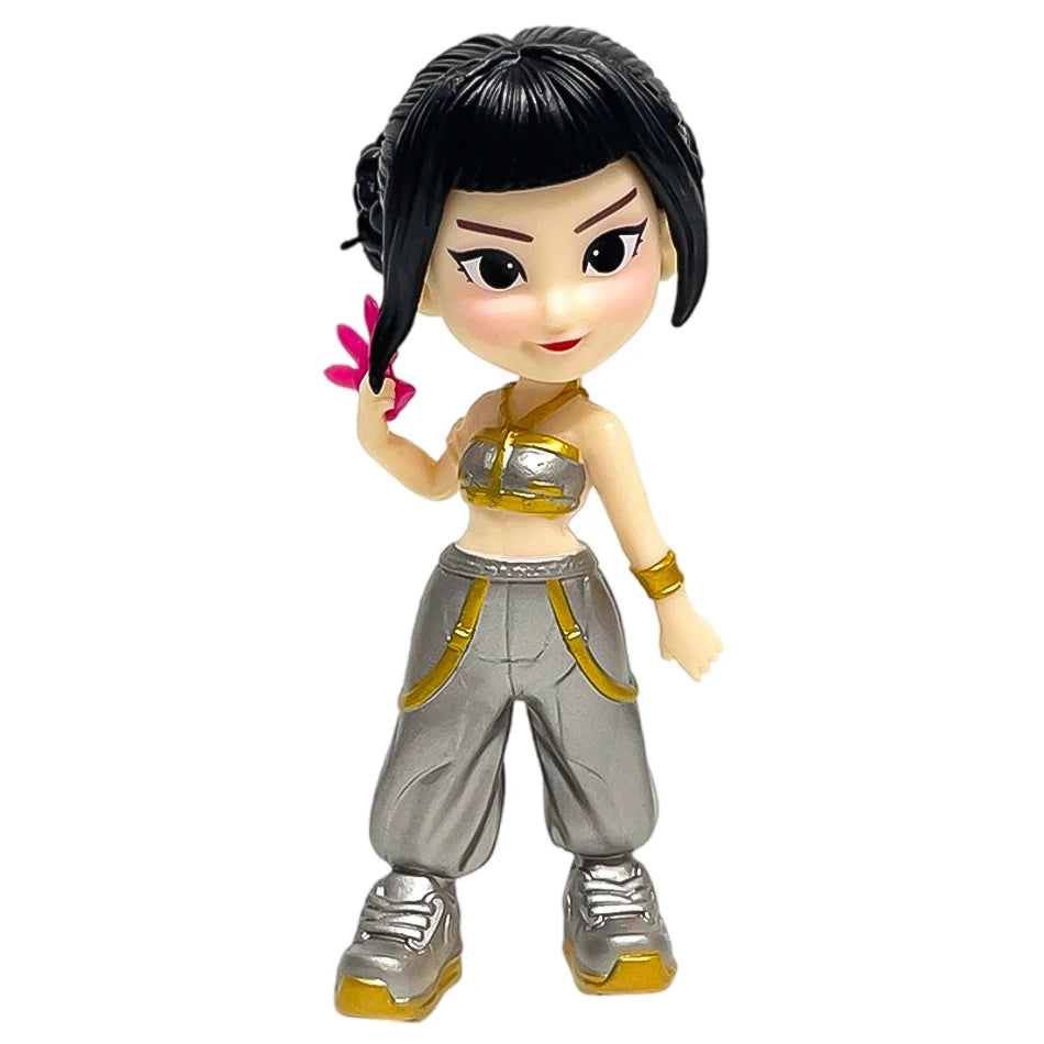 EZ 1-6pcs Kpop Devil Hunter Blind Box Disassembly Fun Blind Bag Small statue Peripheral Desktop decoration fans gift ﻿