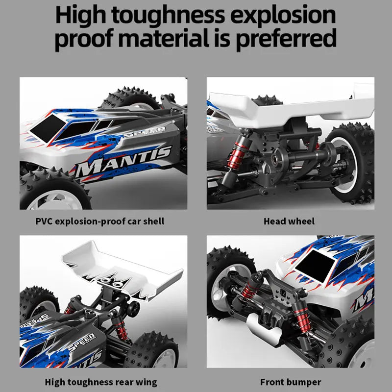 EZ S911PRO 1:16 4WD RC Car 70KM/H or 50KM/H Remote Control Cars High Speed Drift Brushless Monster Truck For Kids VS Wltoys 144001