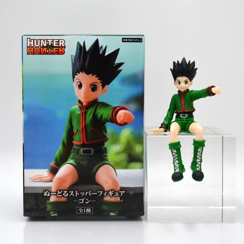 EZ 13cm Hunter x Hunter Gon Freecss Anime Figure Alluka Zoldyck Action Figure Chrollo Lucilfer/Kurapika Figurine Model Toys Gift