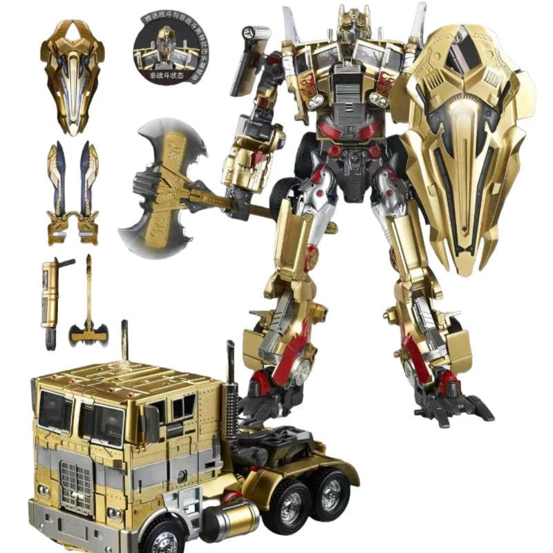EZ 30cm Transformation Megatron Optimus Prime Bumblebee Deformation Movie G1 Anime Figure Action Figure Alloy Robot Mode Toys Gifts