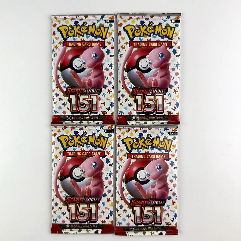 EZ 10/20 Pcs Pokemon Card Prismatic 151 Evolutions English Booster Battle Pokemon Card Game Carte Trading Collection Cards