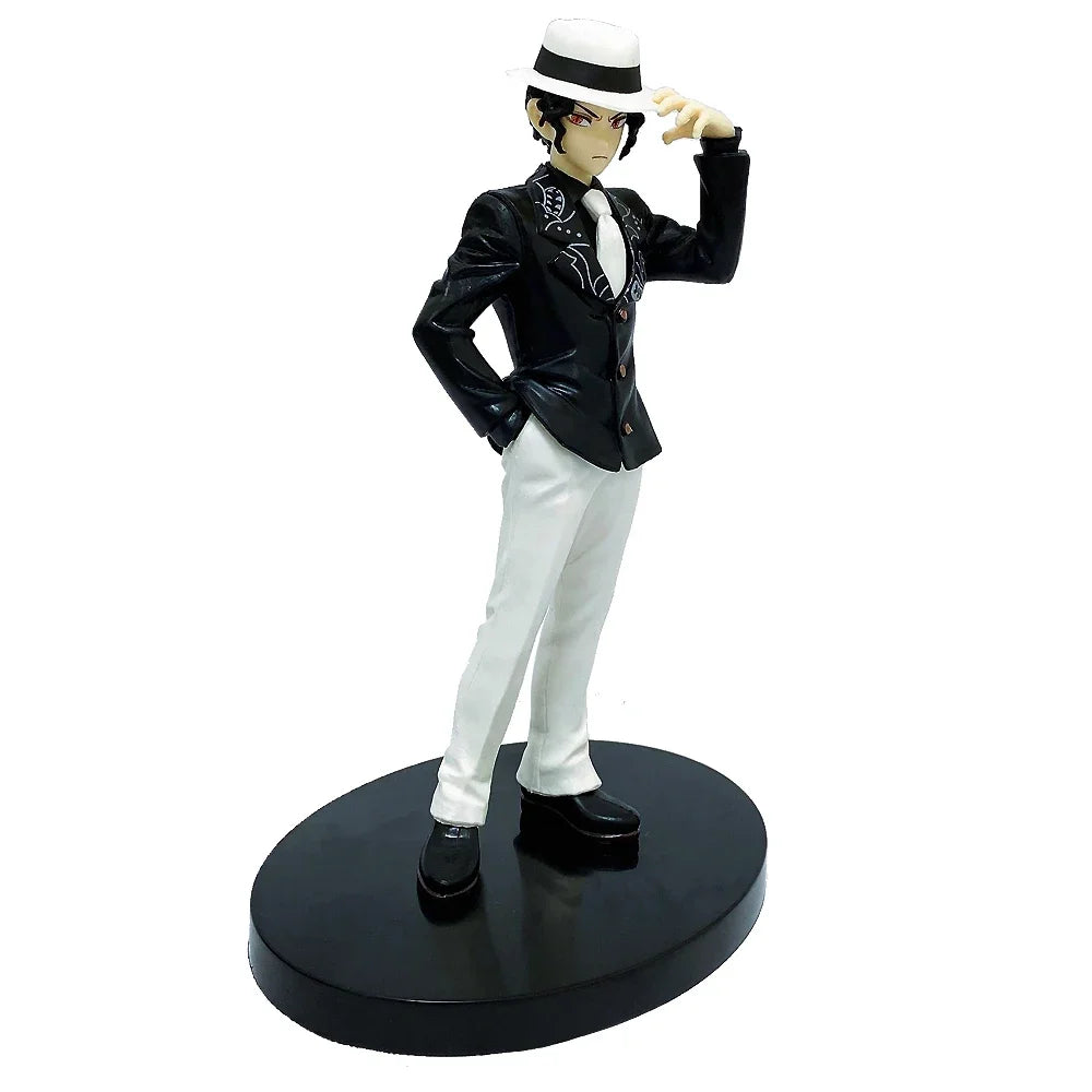 EZ Anime Figure Demon Slayer Figures Kimetsu No Yaiba Doll Tanjiro Nezuko Zenitsu Figurine Inosuke Warrior Action Figure Model Toys