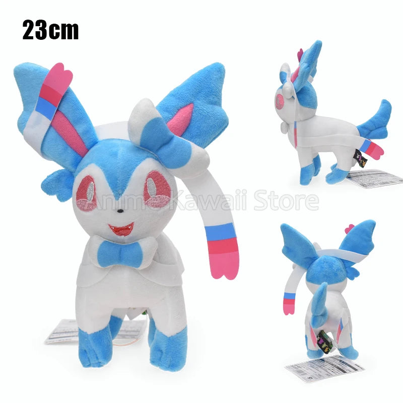 EZ Kawaii Mimikyu Eevee Stuffed Plush Toy Pokemon Evolution Umbreon Flareon Jolteon Glaceon Vaporeon Sylveon Espeon Peluche Dolls