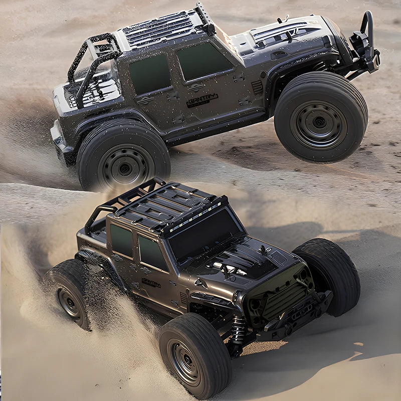 EZ 16103 Fast Rc Cars 50km/h 1/16 Off Road 4WD with LED Headlights,2.4G Waterproof Remote Control Monster Truck for Adults and Kids