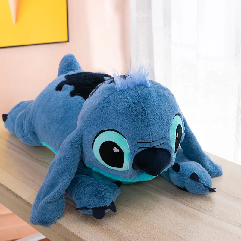 EZ 45-100cm Big Size Kawaii Disney Lilo And Stitch Stuffed Animals Big Plush Toy Pillow Anime Doll Cute Children Birthday Gifts