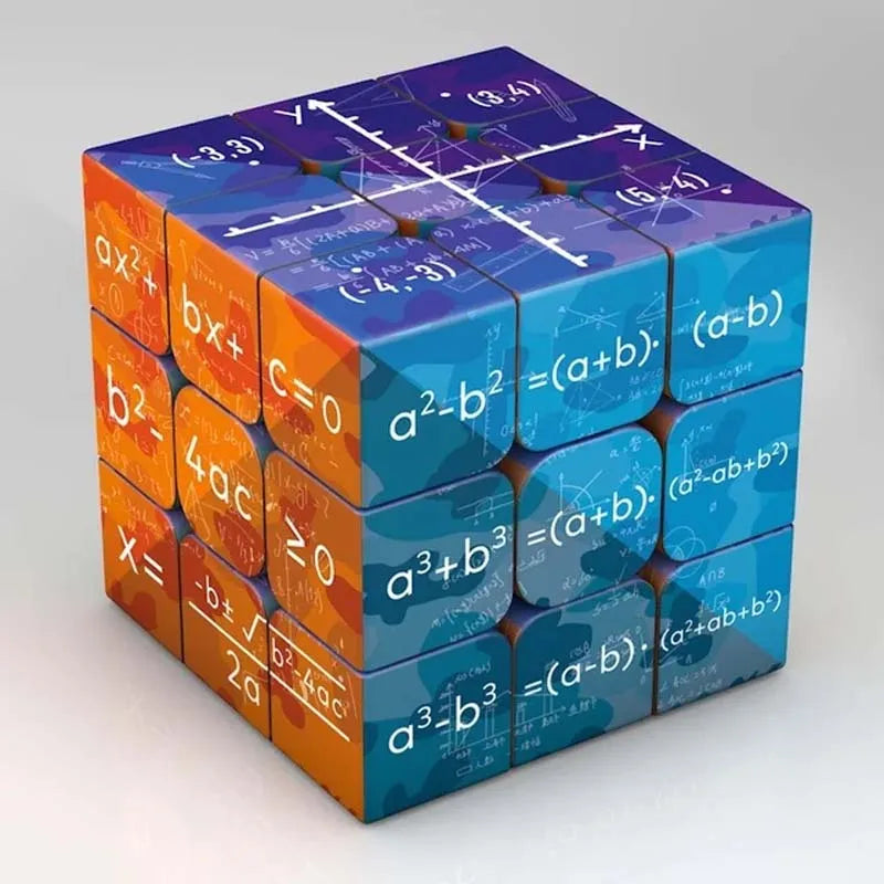 EZ 3x3x3 Magic Cube Puzzle Math Chemistry Element Magic Cube Children's Gifts Educational Toys