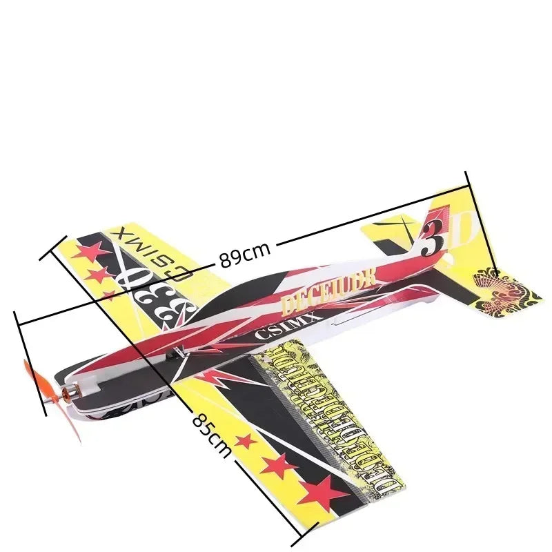 EZ 3D Mercury Fixed-wing Aerobatic Magic Board Plane Rc Airplane Take Your RC Flying To The Next Level KIT DIY Remote Control Plane