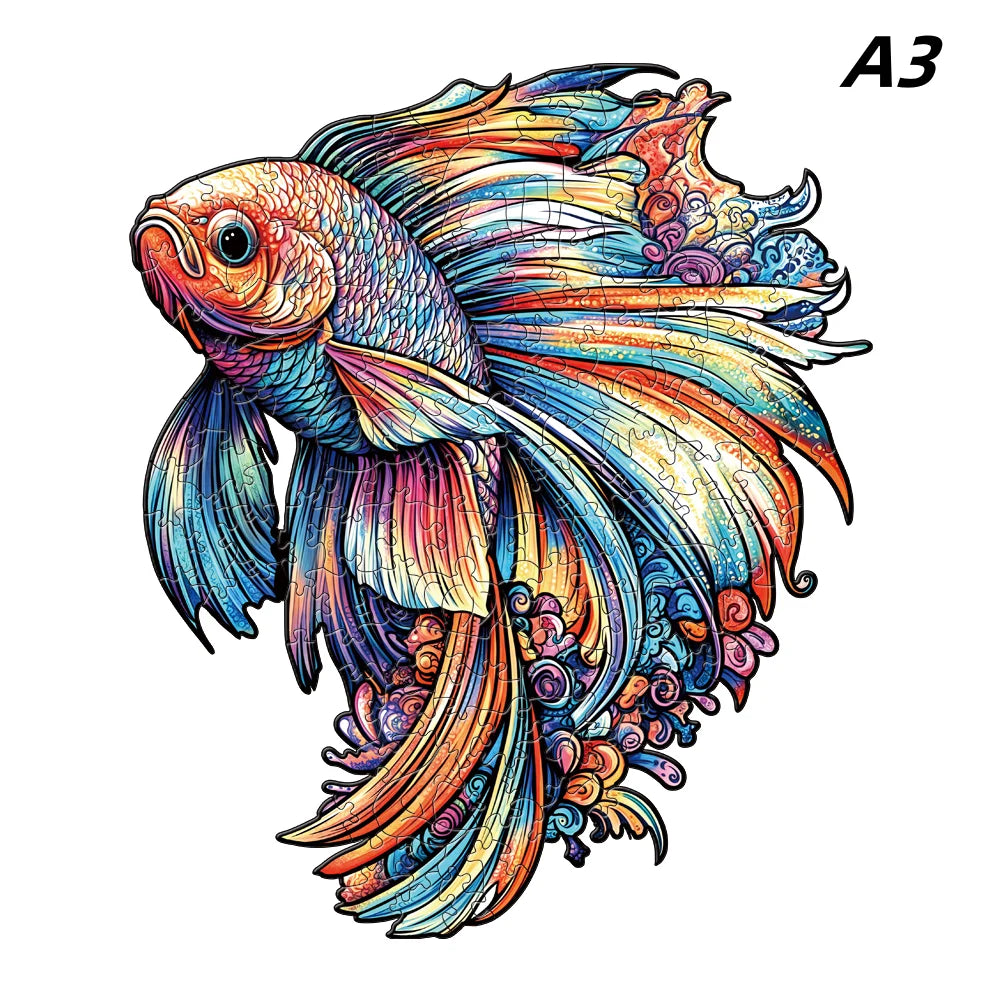 EZ Jigsaw Puzzle Mysterious Animal Puzzles Dog Puzzles Gift for Adult Kids Educational Fabulous Gift Interactive Games Wooden Toys