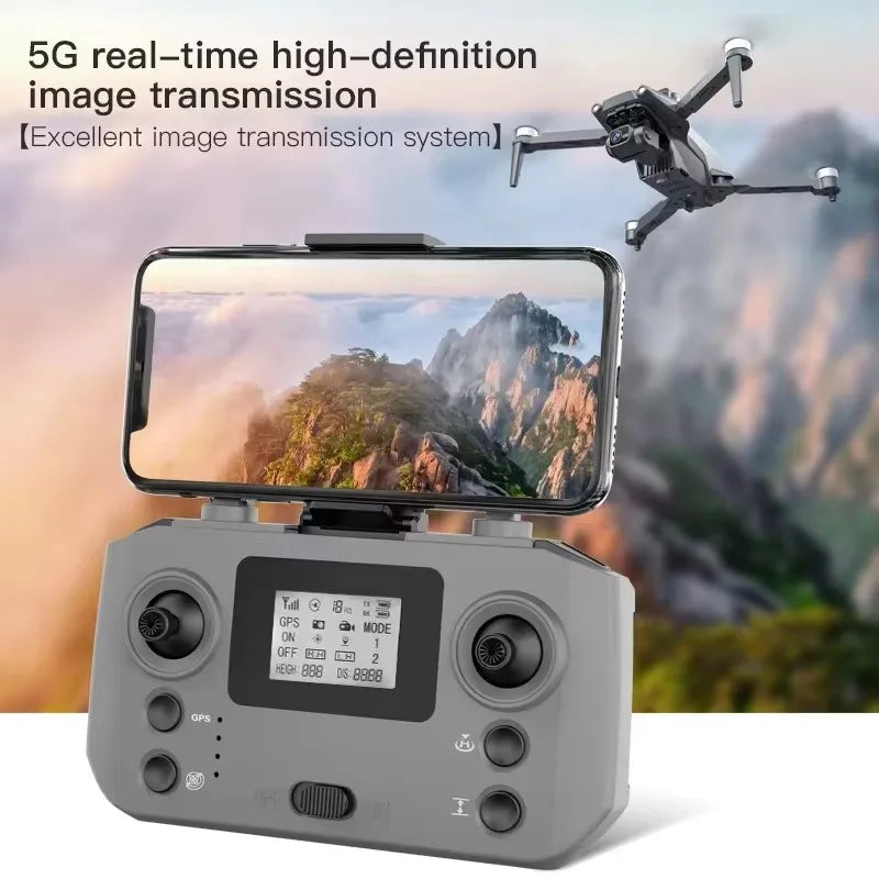 EZ L600 PRO GPS Drone Professional 4K HD Dual Camera 360° Obstacle Avoidance Brushless Motor 5G WIFI FPV RC Quadcopter Toys Dron