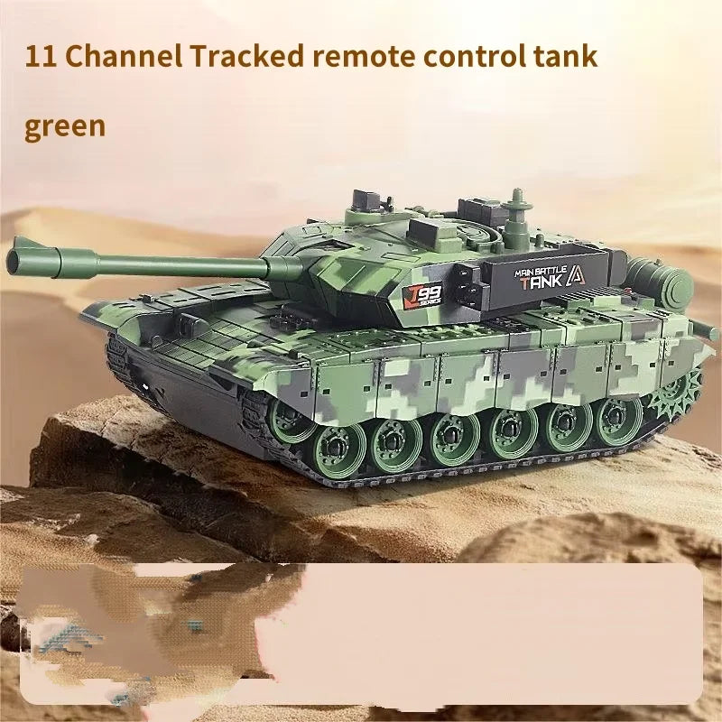 EZ 33CM Rc Tank Remote Control War Tanks Crawler Car Vehicle Battle Electric Model Electronic Machine Toys for Boys Birthday Gifts