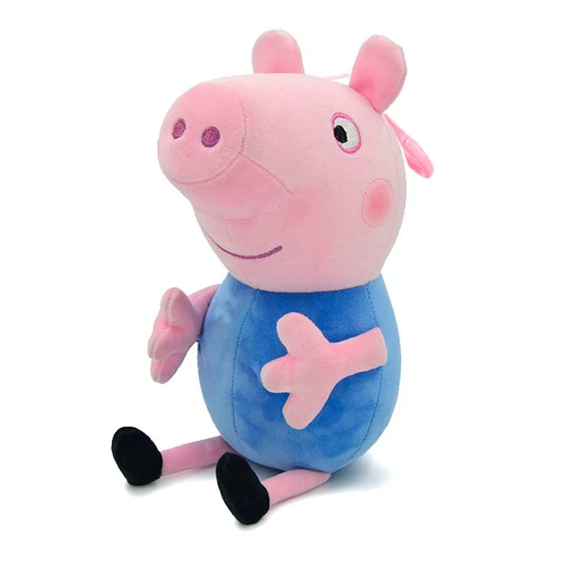 EZ 19cm 100% Genuine PEPPA PIG Stuffed Soft Doll Peppa George Zoe Suzy Rebecca Emily Danny Pedro bear Dinosaur Children Plush toy