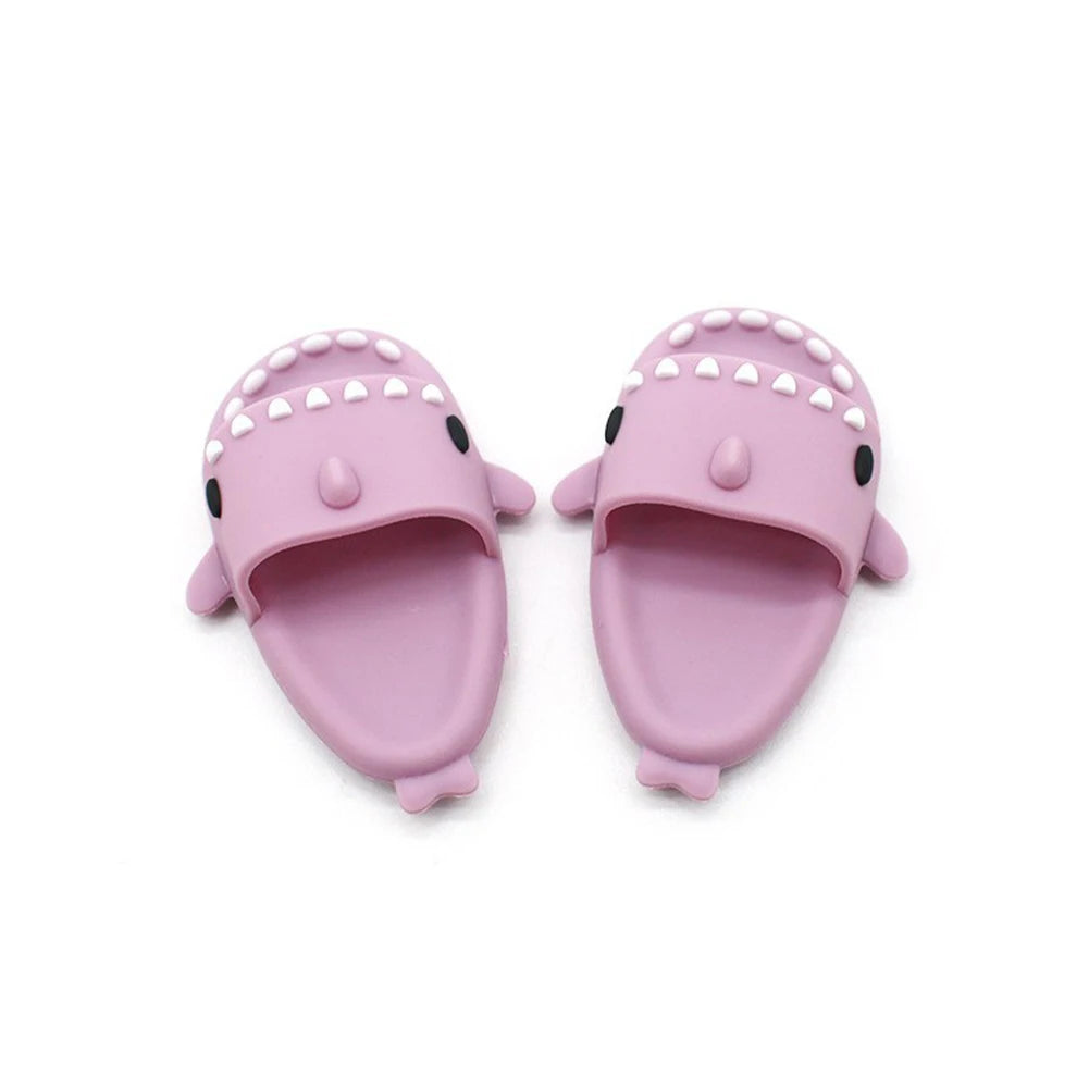 EZ (Shoes Only)17cm/10.5cm Labubu Accessories 3.0/4.0 Shoes Dolls Can Wear Shark Slippers Fun and Stylish Casual Shoes for Playtime