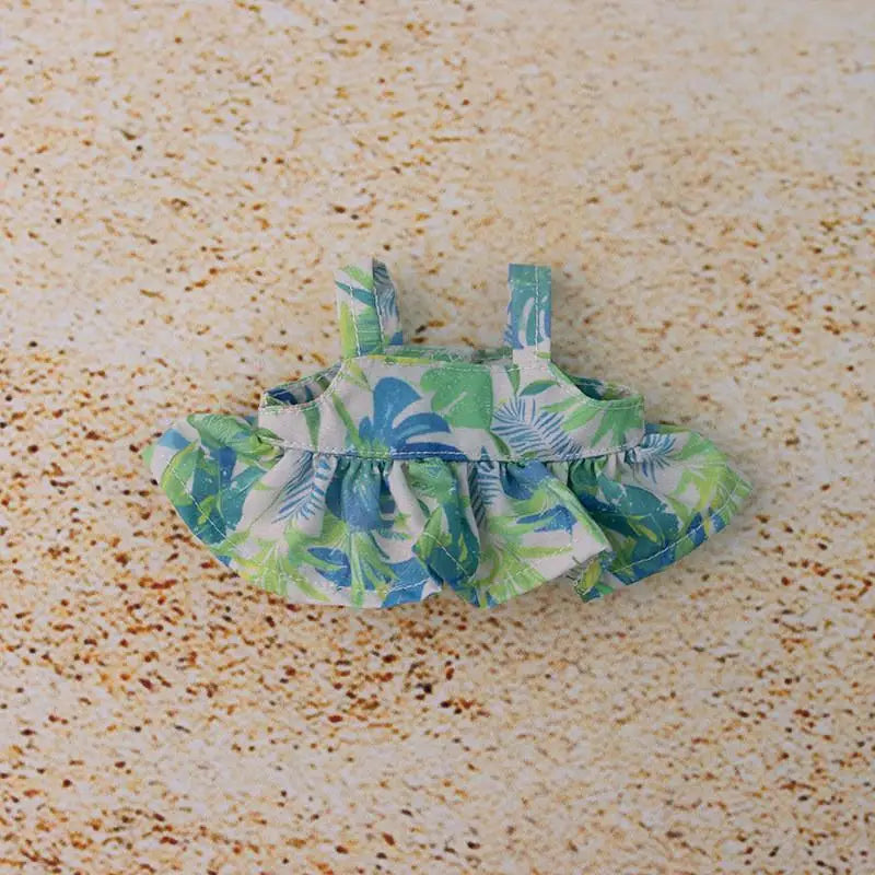 EZ Hawaii Summer Beach Style Clothes For labubu 3.0 v1/v2/v3 clothes outfits For Ropa labubu Doll Clothes Accessories