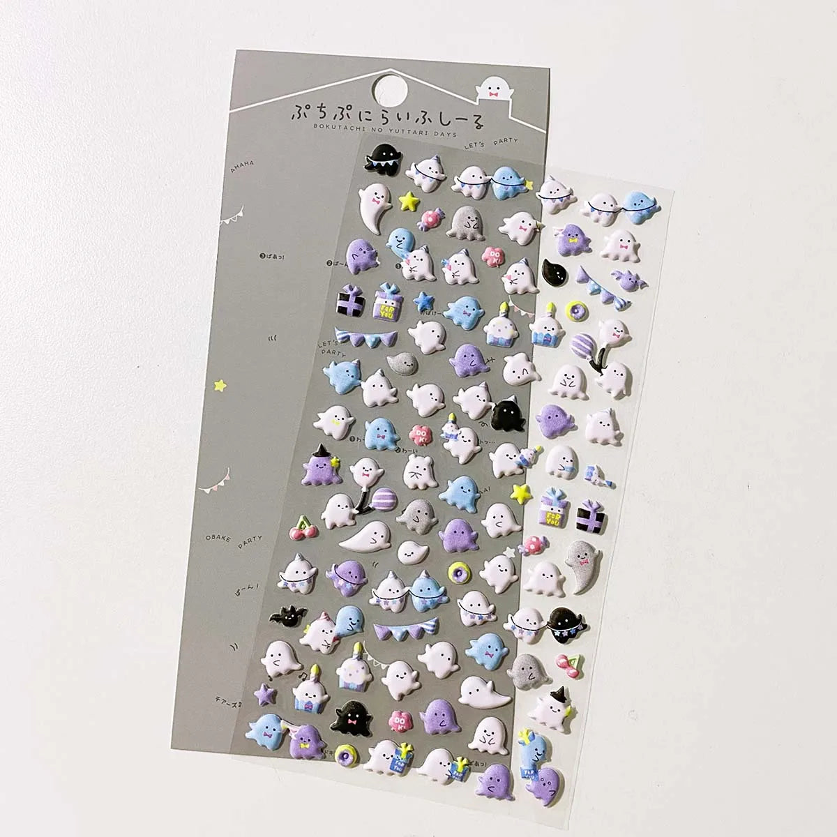 EZ Kawaii Animals 3D Puffy Stickers Cute Cartoon Scrapbooking Sticker DIY Journal Stationery Sticker Deco Aesthetic Art