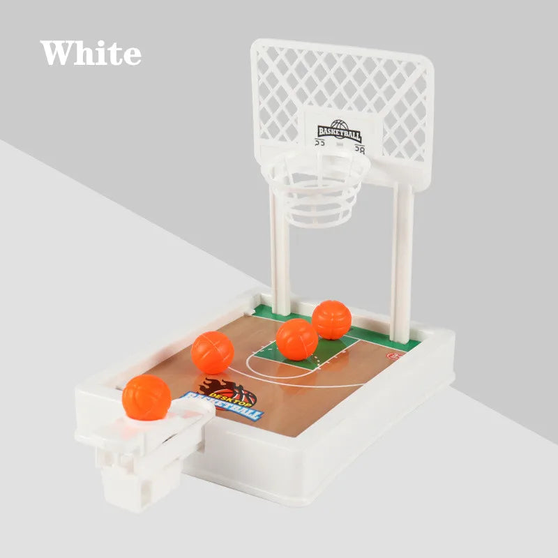EZ Mini Desktop Board Game Basketball Hoop Finger Shooting Machine Party Table Interactive Sport 2 Players Games Ball Toys For Kids