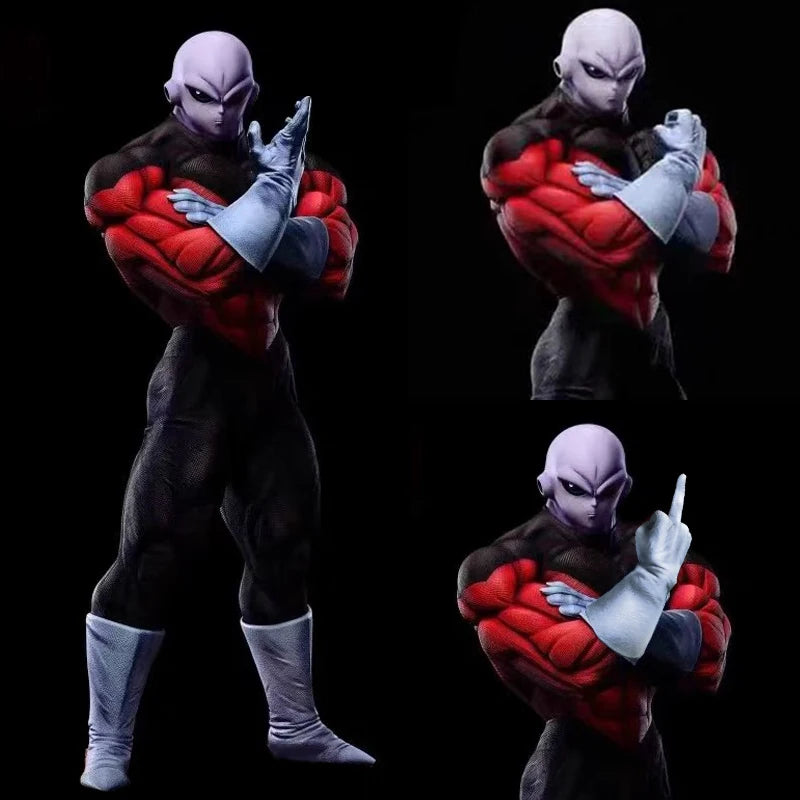 EZ 26cm Anime Dragon Ball Z Jiren Figure Three Hands Replaceable Full Power Jiren Pvc Action Figures Collection Model Toys Gifts