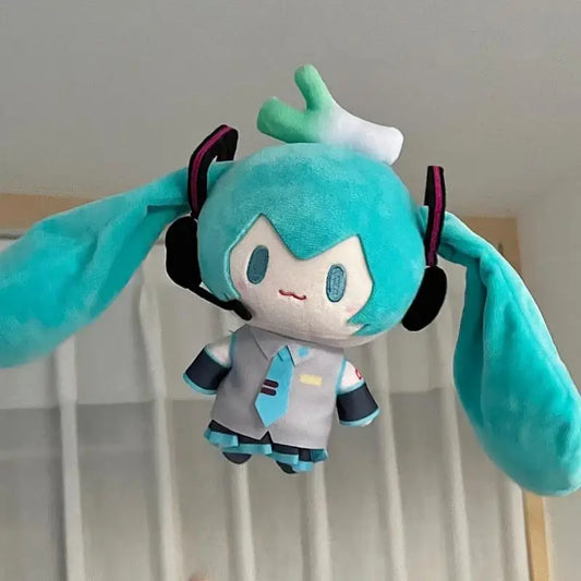 EZ Hatsune Miku Cartoon Plush Doll Anime Periphery Pillow Soft Stuffed Lovely Room Decoration A Holiday Gifts for Boys and Girls