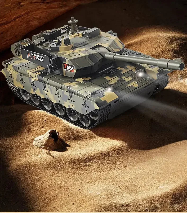 EZ 33CM Rc Tank Remote Control War Tanks Crawler Car Vehicle Battle Electric Model Electronic Machine Toys for Boys Birthday Gifts