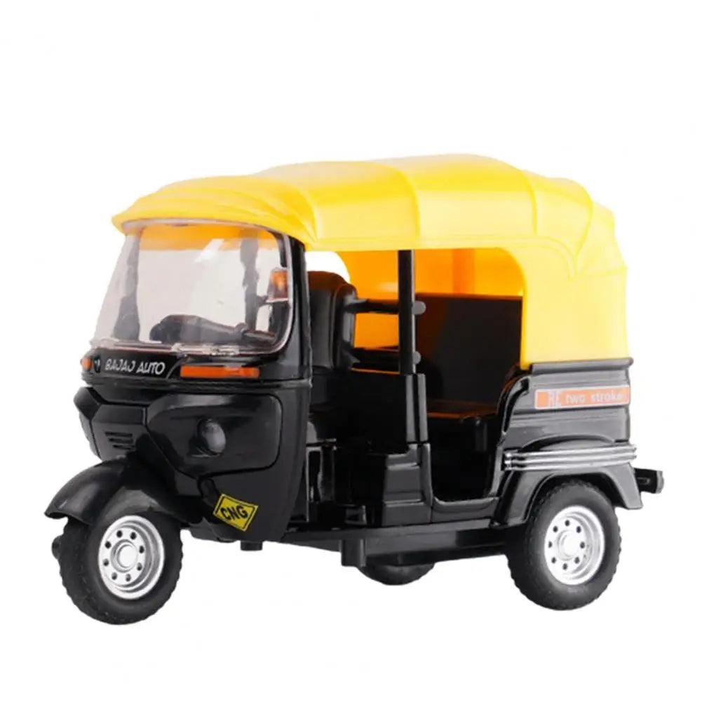 EZ 1:14 Tricycle Model Alloy with Sound and Light Pull Back Car Model Toy Motorcycle Model Toys Car Gifts for Kids for Colletion