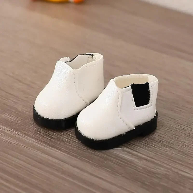 EZ (Only shoes)For LABUBU 17cm Cotton Dolls Shoes Toys Casual Sports Shoes Dolls Accessories for labubu outfits