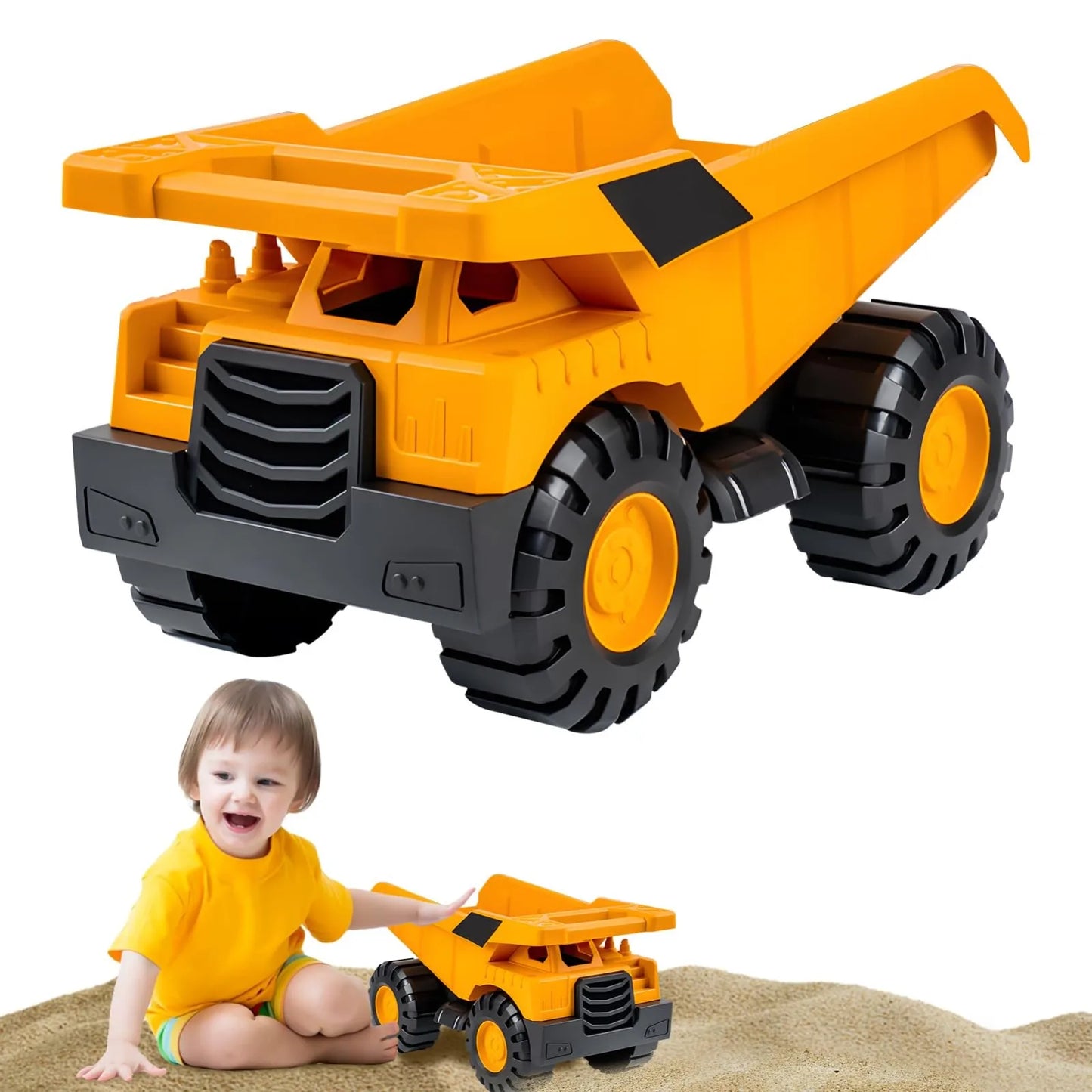 EZ Excavator Truck Model Toy Engineering Vehicle Toddler Early Education Construction Vehicles Truck Boys Gifts
