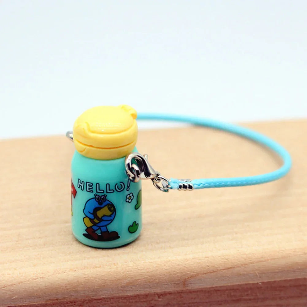 EZ Fashion Sweater Outfit Accessories Sitting Party Pink White Striped Sweater Cup Clothing For Labubu V1 V2 Idol Cute Doll Clothes