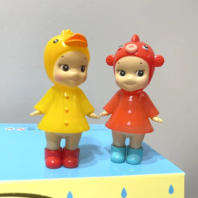 EZ Sunny Angel I Love Rainy Day Series Blind Box Kawaii Vinyl  Mystery Toys Mini Figure Desktop Decor Girls Kids Birthday Gift