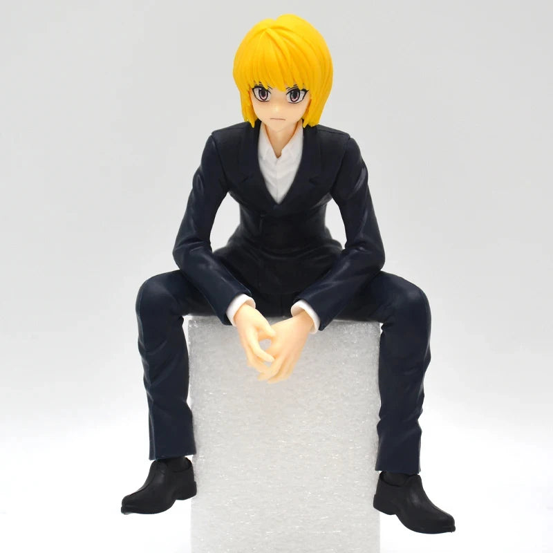 EZ 13cm Hunter x Hunter Gon Freecss Anime Figure Alluka Zoldyck Action Figure Chrollo Lucilfer/Kurapika Figurine Model Toys Gift