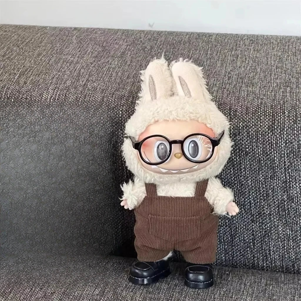 EZ Mini Doll'S Clothes Outfit Accessories For Korea Kpop Exo 15-17cm Labubu Idol V1 V2 Pocket overalls Clothing Gift