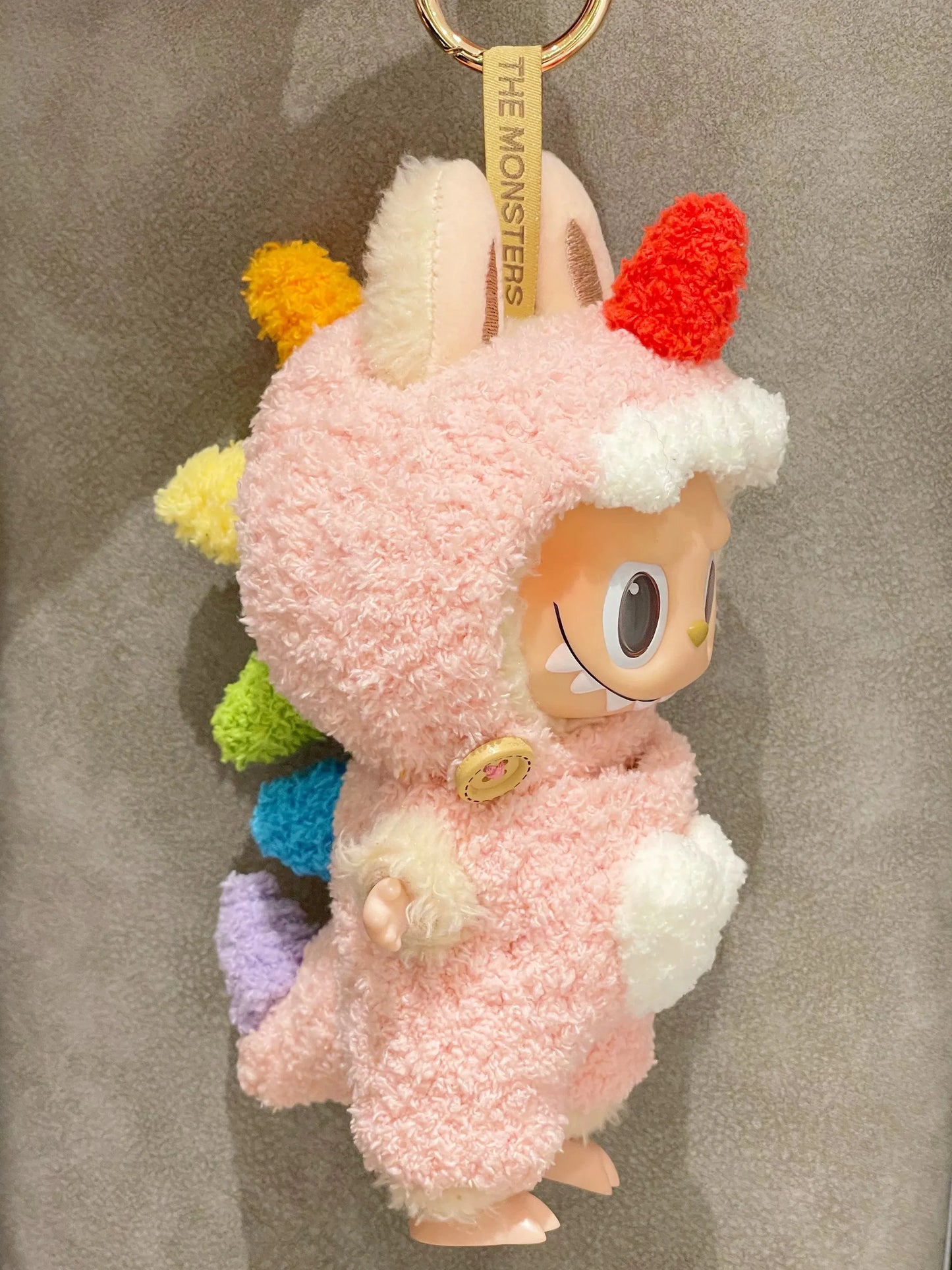 EZ Labubu Baby Clothes Plush Cartoon Pink Pig Set For 1st and 2nd Gen 17cm Labubu/Dora Vinyl Doll Outfit