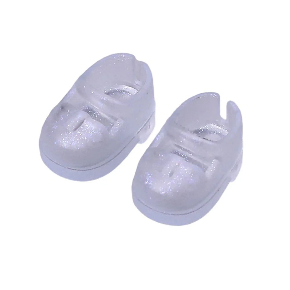 EZ (Shoes Only)17cm/10.5cm Labubu Accessories 3.0/4.0 Shoes Dolls Can Wear Shark Slippers Fun and Stylish Casual Shoes for Playtime