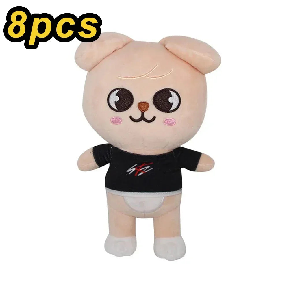 EZ 32style 23cm Plush Toy Kawaii Skzoo Stray Plush Cartoon Stuffed Animal Doll Kawaii Companion Toys Room Decor Children Gift