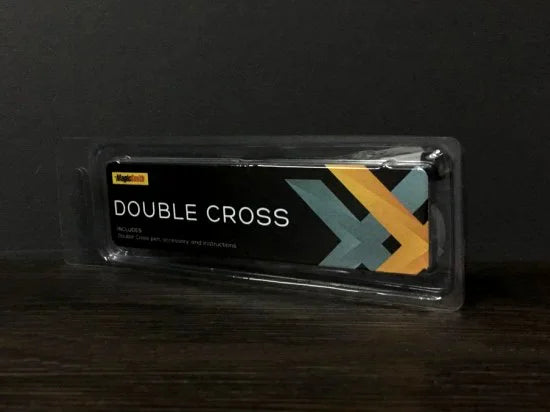 EZ Double Cross Magic Trick Ink Vanishes Magia Magician Close Up Illusions Gimmick Mentalism Prop