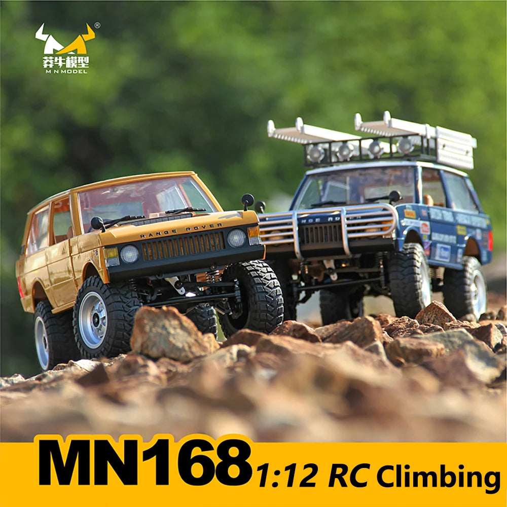 EZ NEW 1/12 MN168 Rc Car MN Model 4WD Remote Control Crawler Off Road Vehicle Electric Climbing Car Toys for Children Adults