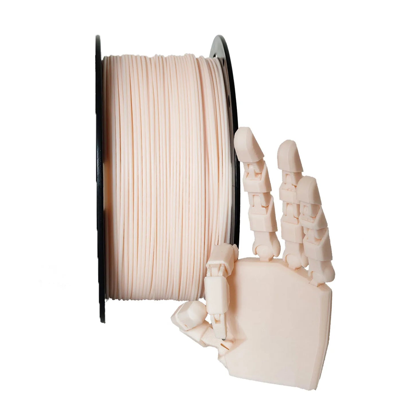 EZ CC3D Skin Tone PLA Filament 1.75mm 1KG 3D Printer 2.2LBS  adhesion 3D Printing Flexible Materials  Fit Most FDM Printer Pink