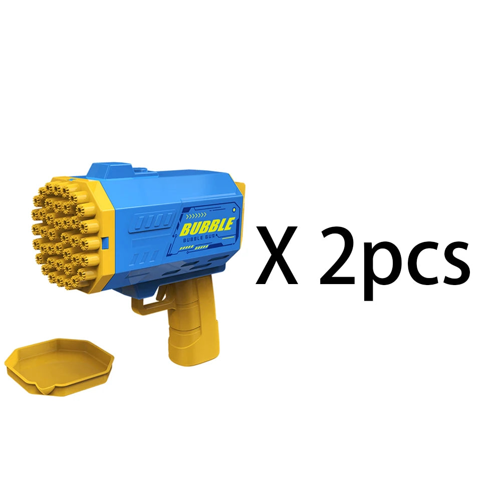 EZ 40 Hole Children's Bubble Gun Continuously Bubbles Outdoor Birthday Wedding (Excluding Bubble Liquid and Battery)