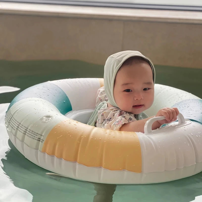 EZ Baby Swimming Float Ring Pool Bathtub Toys Pool Accessories for Kids  Swimming Circle Float Seat Summer Beach Pool Party 1 2 3 Y