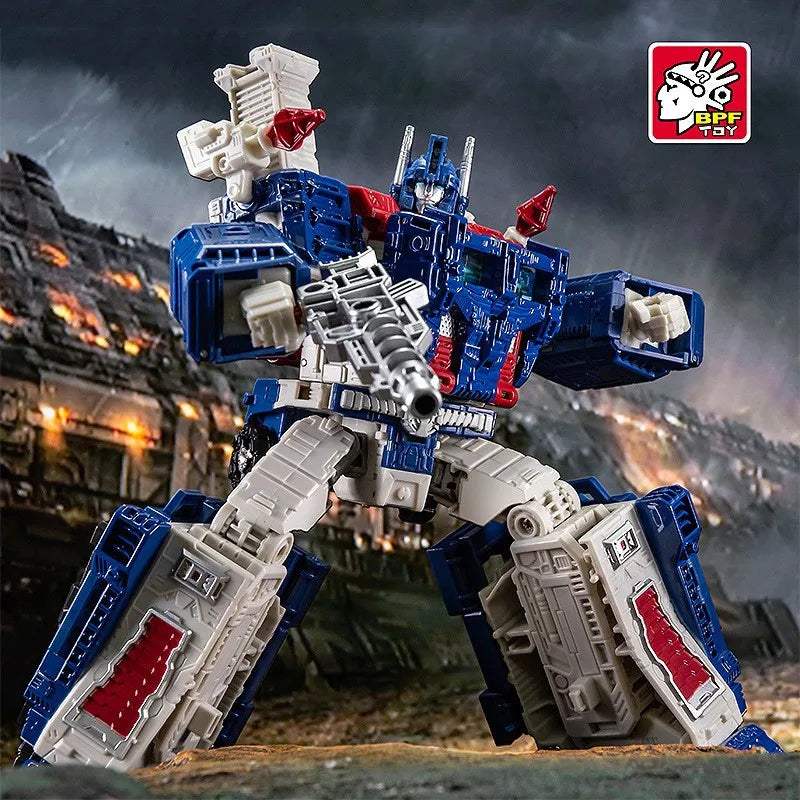 EZ Transformations War For Cybertroning Siege Ultraa Magnuse Deformable toys L-grade Alloy version Model Robot Kids Birthday Gift