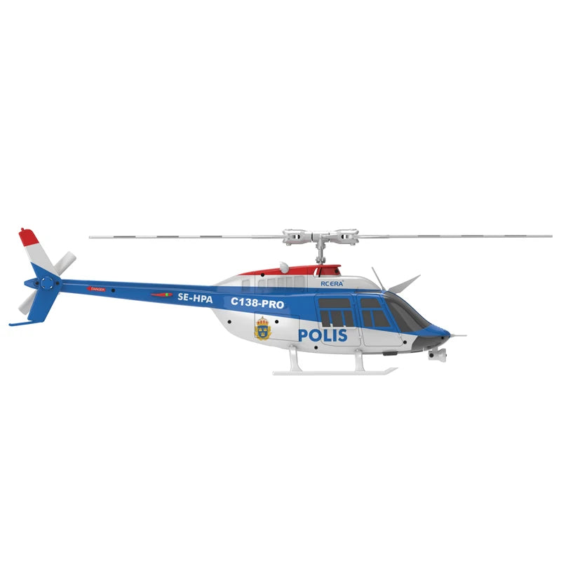 EZ RC ERA In stock 2025 new Bell 206 C138 PRO brushless version remote control helicopter model helicopter like real RC drone