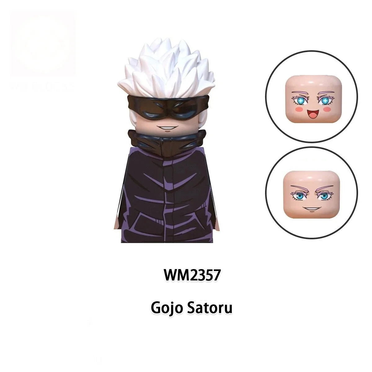 EZ Jujutsu Kaisen Anime Cartoon Gojo Satoru Itadori Yuj Fushiguro Megumi Okkostu Yuta Building Blocks Mini Action Figures Kids Toy