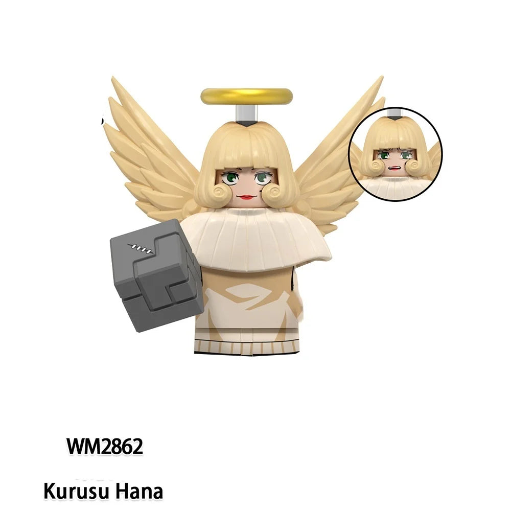 EZ Jujutsu Kaisen Anime Cartoon Gojo Satoru Itadori Yuj Fushiguro Megumi Okkostu Yuta Building Blocks Mini Action Figures Kids Toy