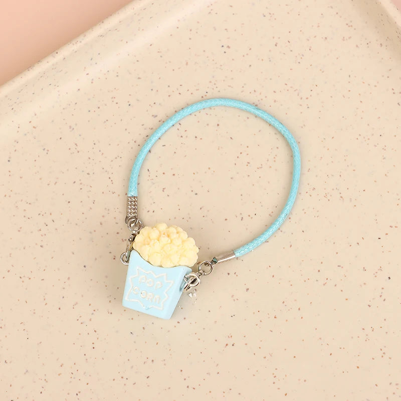 EZ Mini Dollhouse Popcorn Bag Crossbody Bags Dolls Hanging Decoration Cute Plush Labubu Doll Decor Accessories Kid Toys