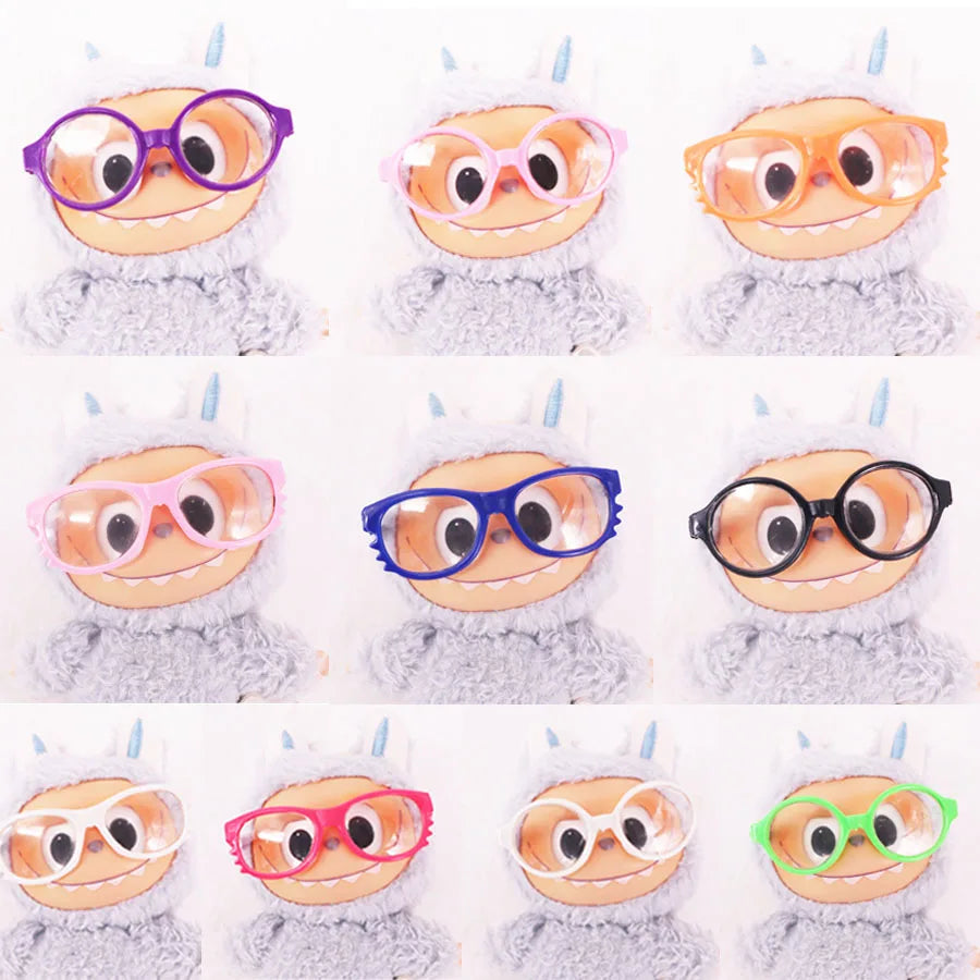 EZ Doll Pants+Doll Shoes For labubu 17cm Plush Doll Clothes Accessories Girl's Toys Birthday Present