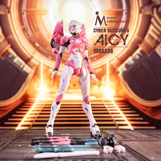 EZ Meili Infinity M66336 17cm Arcee Transformer Assembly Model Kit Action Figures Doll Desktop Ornament Robot Toys Surprise Gifts