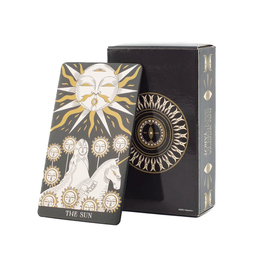 EZ 78 Card Deck Kitten Tarot Oracle Card Fate Divination Leisure Entertainment Family gatherings Tarot Card Game