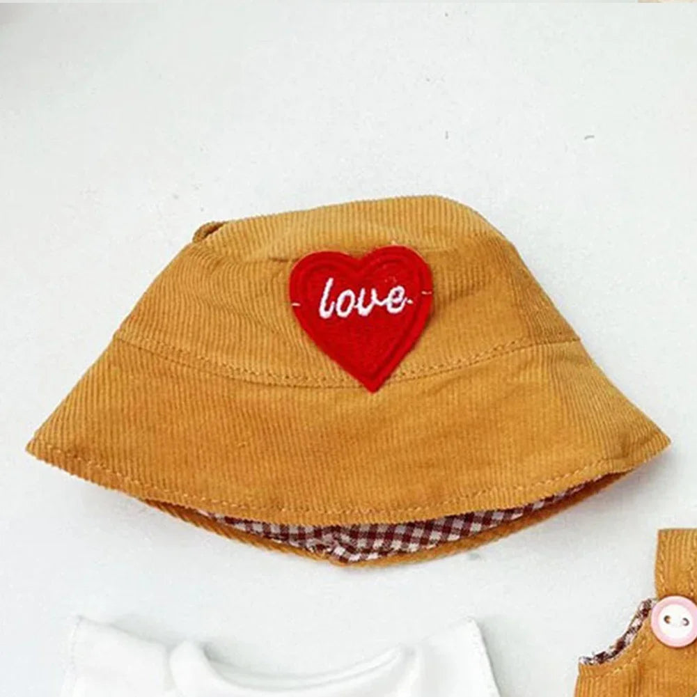 EZ For 17cm Labubu out fit clothes Time to chill doll clothes for labubu II Doll cute clothes