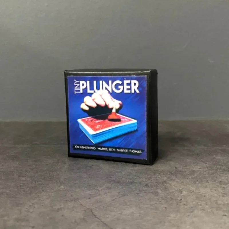 EZ Tiny Plunger Jon Armstrong Gimmciks Magic Tricks Magician Close Up Illusions Props Mentalism Unsuspecting Little Magia Props Fun