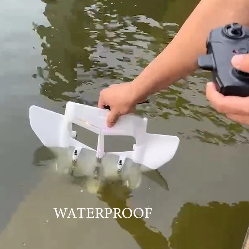 EZ Top 2CH P747 Sea And Air RC Airplane EPP Remote Control Aircraft  With LED Fixed Wing Glider Toys The Best Gift For Boys